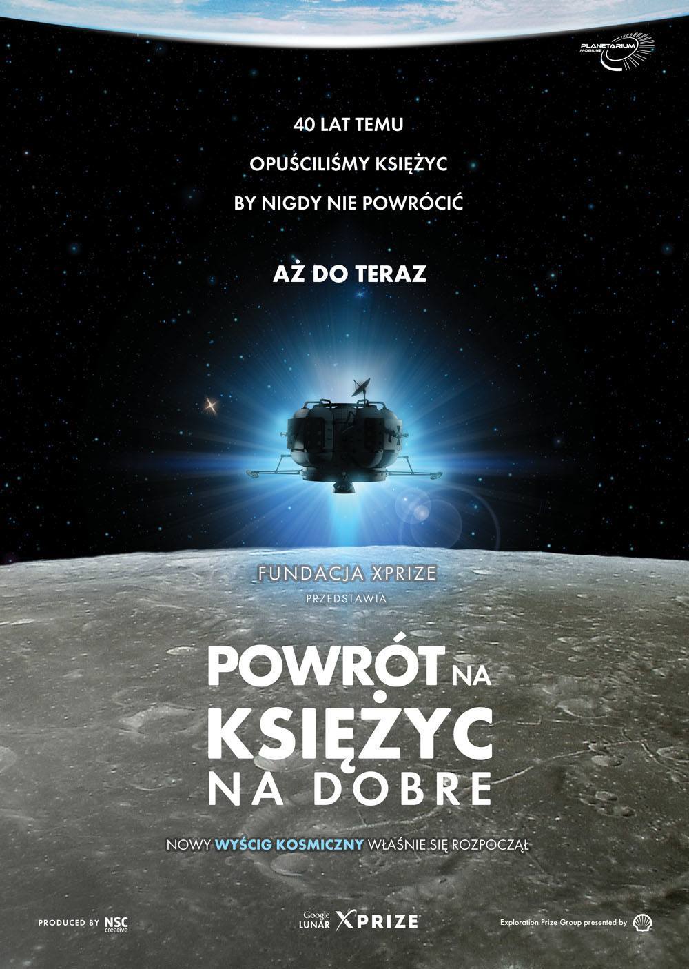 Plakat filmu Powrót na Księżyc
